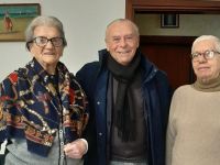 Il Sindaco Massimo Medri ha festeggiato Clara Bertoni