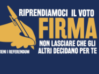 Raccolta firme per il referendum abrogativo delle norme dell'ITALICUM