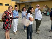 La Vicepresidente della Regione Irene Priolo e la consigliera Regionale Manuela Rontini in visita a Cervia
