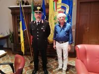Il Sindaco ha incontrato il Luogotenente Carica Speciale dell’Arma dei Carabinieri Marco Barsanti