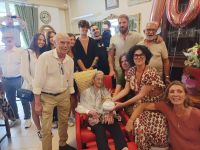 Il Sindaco Massimo Medri ha festeggiato Anna Maria Balboni che ha compiuto 100 anni