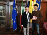 Il Sindaco Massimo Medri ha incontrato lo chef giapponese Kenichi Matsuoka