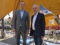 Il Commissario Europeo per l’Ambiente, gli Oceani e la Pesca in visita a Cervia.