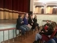 Grande successo di Veronica Pivetti all’incontro con gli artisti.