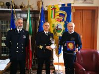Il Sindaco di Cervia ha incontrato il Capitano di Vascello (C.P.) Francesco Cimmino nuovo Direttore Marittimo di Ravenna.