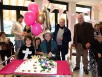 Il Sindaco Massimo Medri ha festeggiato Maria  Giovanardi che ha compiuto 100 anni.