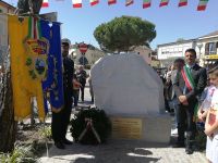 Inaugurato a Castiglione il monumento ai partigiani