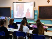 La scuola “M. Buonarroti” di Montaletto in collegamento via Skype con Hiroshima