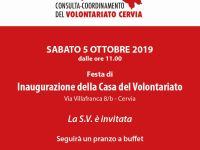 Inaugurazione Casa del volontariato Cervia