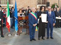 Il Prefetto di Ravenna e il Sindaco di Cervia hanno consegnato  l’onoreficenza  Ordine al Merito della Repubblica Italiana a Marilena Bellato