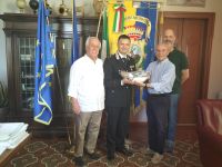 Il Sindaco Massimo Medri ha salutato il Capitano Michele Fiorenzo Dileo Comandante della Compagnia Carabinieri di Cervia-Milano Marittima