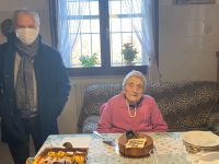 Il Sindaco Massimo Medri ha festeggiato Giuseppina Romboli che ha compiuto 106 anni