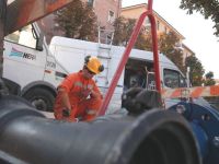 Sospesi fino al 28 aprile i lavori di potenziamento della rete gas in via Matteotti a Milano marittima