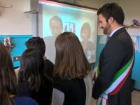 La Scuola primaria di Montaletto in collegamento Skype con Mayors for Peace - Hiroshima Peace Memorial Museum