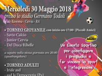 1° Torneo della solidarietà. 