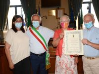 Amici di Cervia  premiati nella sala del consiglio comunale