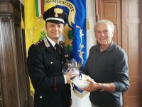 Il Sindaco Massimo Medri ha dato il benvenuto al Capitano Michele Fiorenzo Dileo nuovo Comandante della Compagnia Carabinieri di Cervia-Milano Marittima