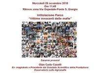 Progetto legalità. Mercoledì 28 novembre Cervia dedica una giornata alle “vittime innocenti delle mafie”