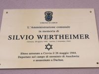 Giorno della Memoria. Una targa dedicata a Silvio Wertheimer ebreo arrestato a Cervia e ucciso a Dachau