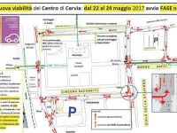 Avvio fase 2 della nuova viabilità: dal 22 al 24 maggio doppio senso in Circonvallazione Sacchetti