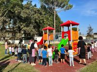 Inaugurato il  nuovo parco giochi della Scuola dell’infanzia di Castiglione di Cervia