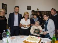 Il Sindaco Luca Coffari ha festeggiato Maria Terza Gatta che ha compiuto 105 anni