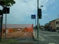 Pista ciclabile di Montaletto iniziati i lavori