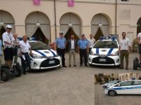 Due nuove auto ibride per la Polizia municipale