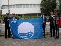 Issata la 21ª Bandiera Blu sulla spiaggia di Cervia